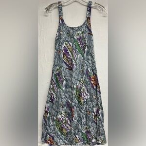 Vintage 90s Novelty Scenic Print Sundress
Tropical, Beach, 70’s vibe, Festival